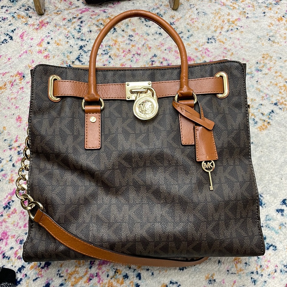 Authentic Michael Kors Large Hamilton Tote